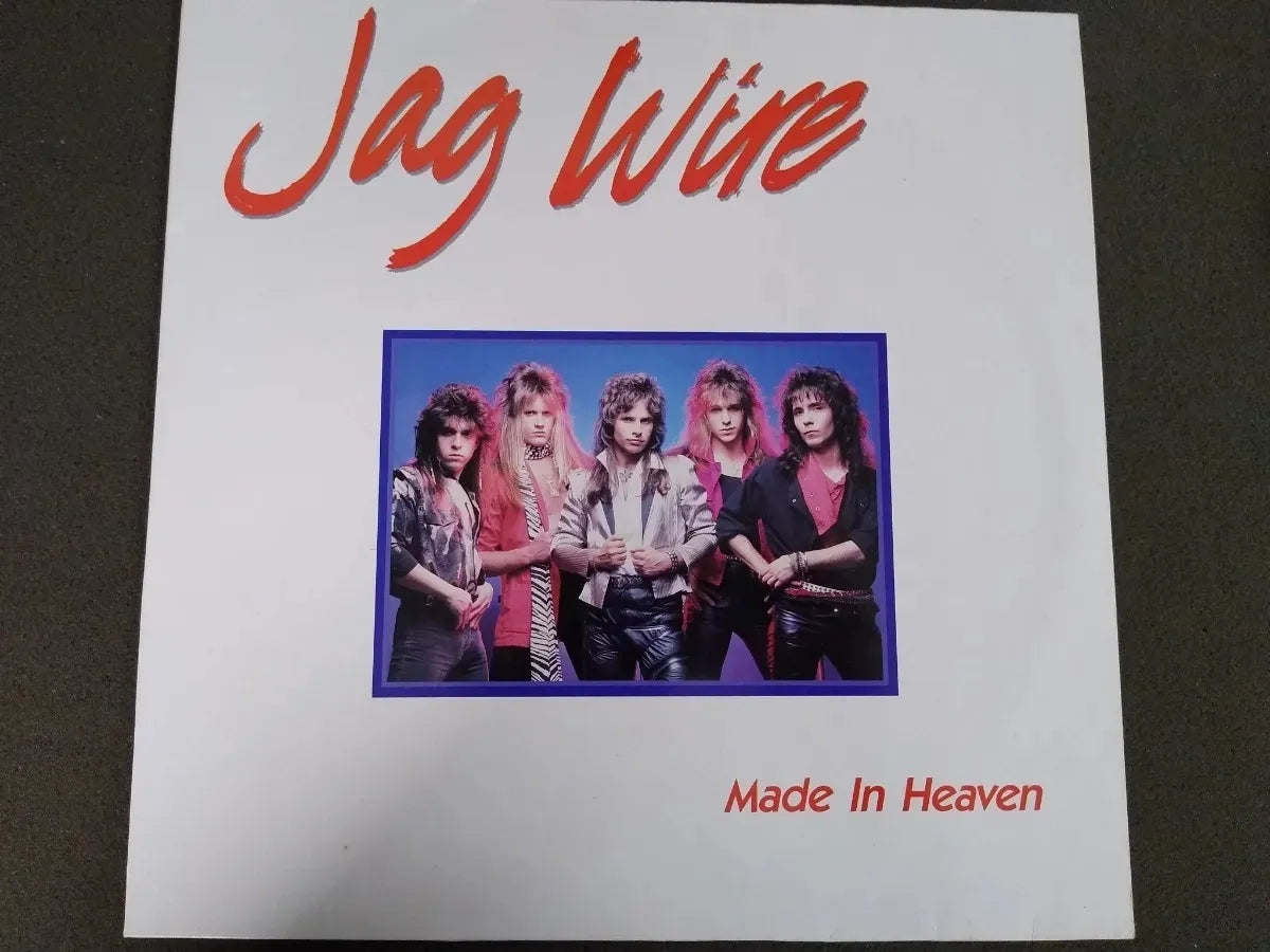 Lp -  Jag Wire - Made In Heaven * Germany - Hard Rock - 1985