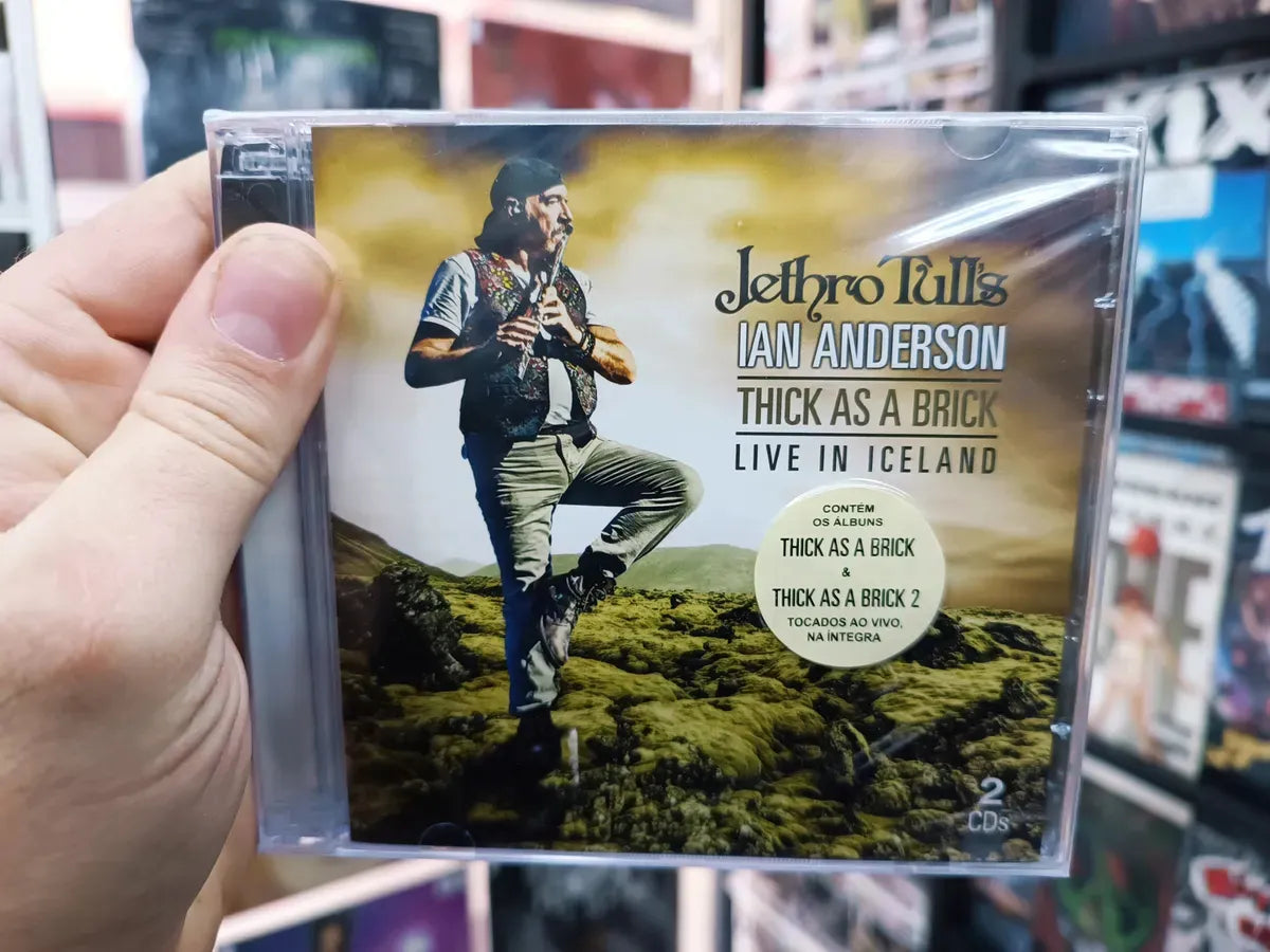 Cd Ian Anderson - Thick As A Brick Live In Iceland * Nac