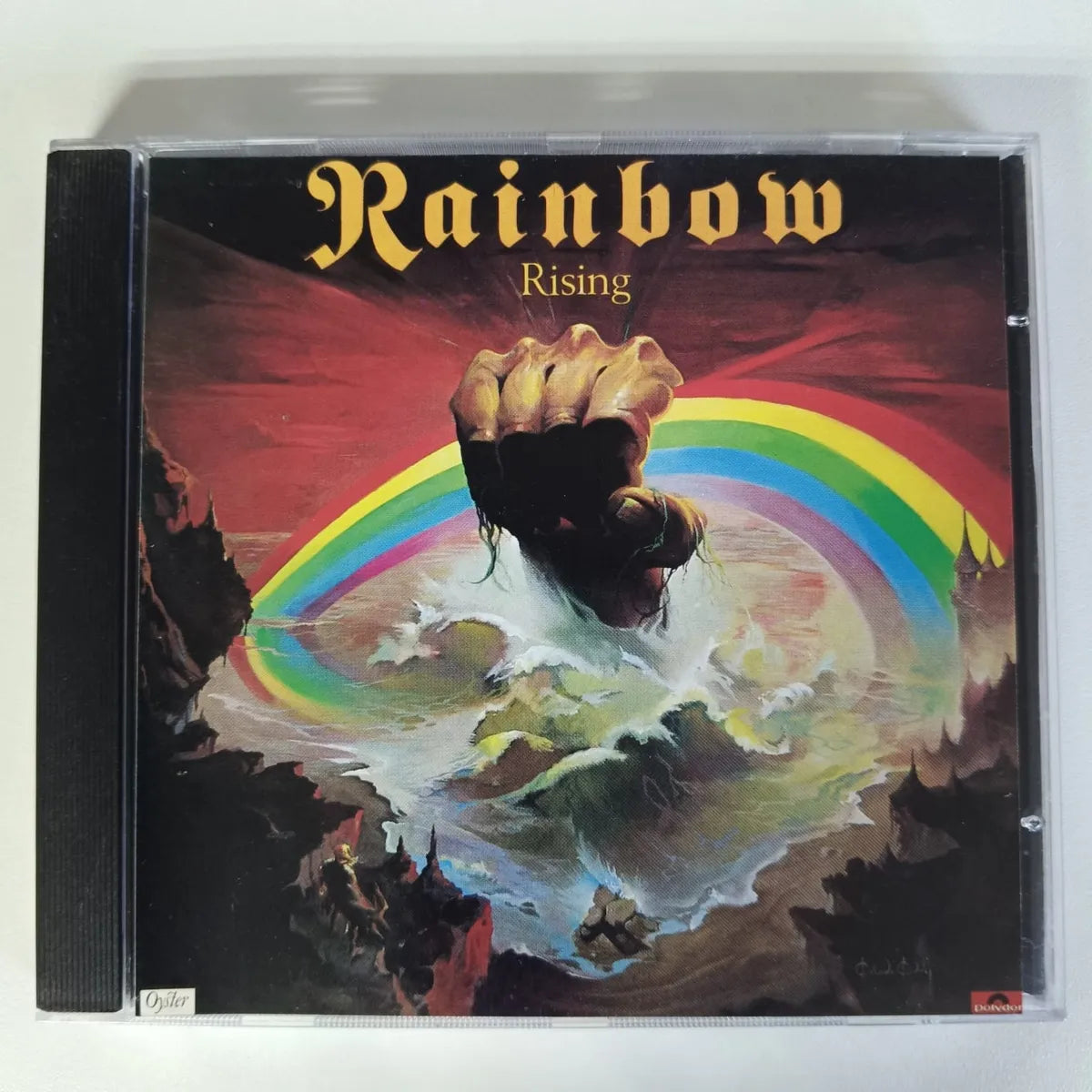 Cd Rainbow- Rising 1st Press De Época Polygram Americano