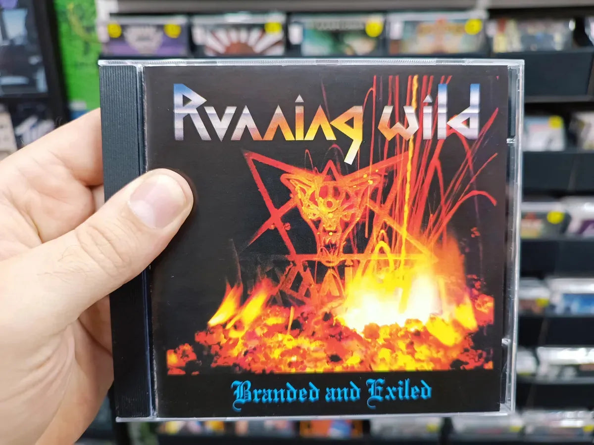 Cd Running Wild - Branded And Exiled * Imp Usado - Leia Anun