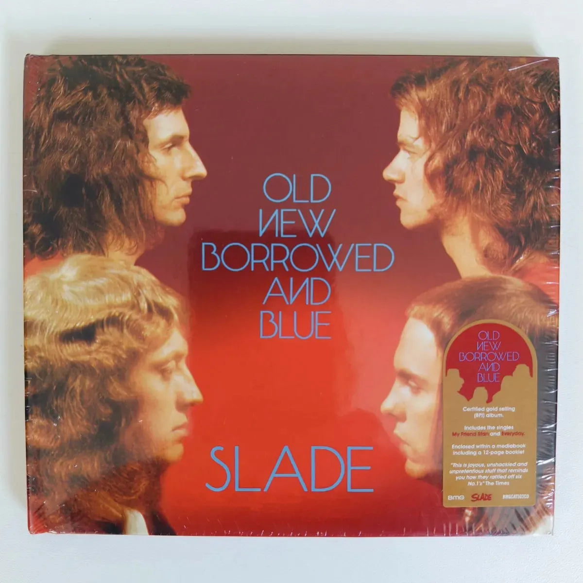 Cd Slade- Old New Borrowed And Blue * Digibook Com Bonus