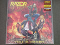 Lp - Razor - Cycle Of Contempt * Us - Yellow Neon Vinyl