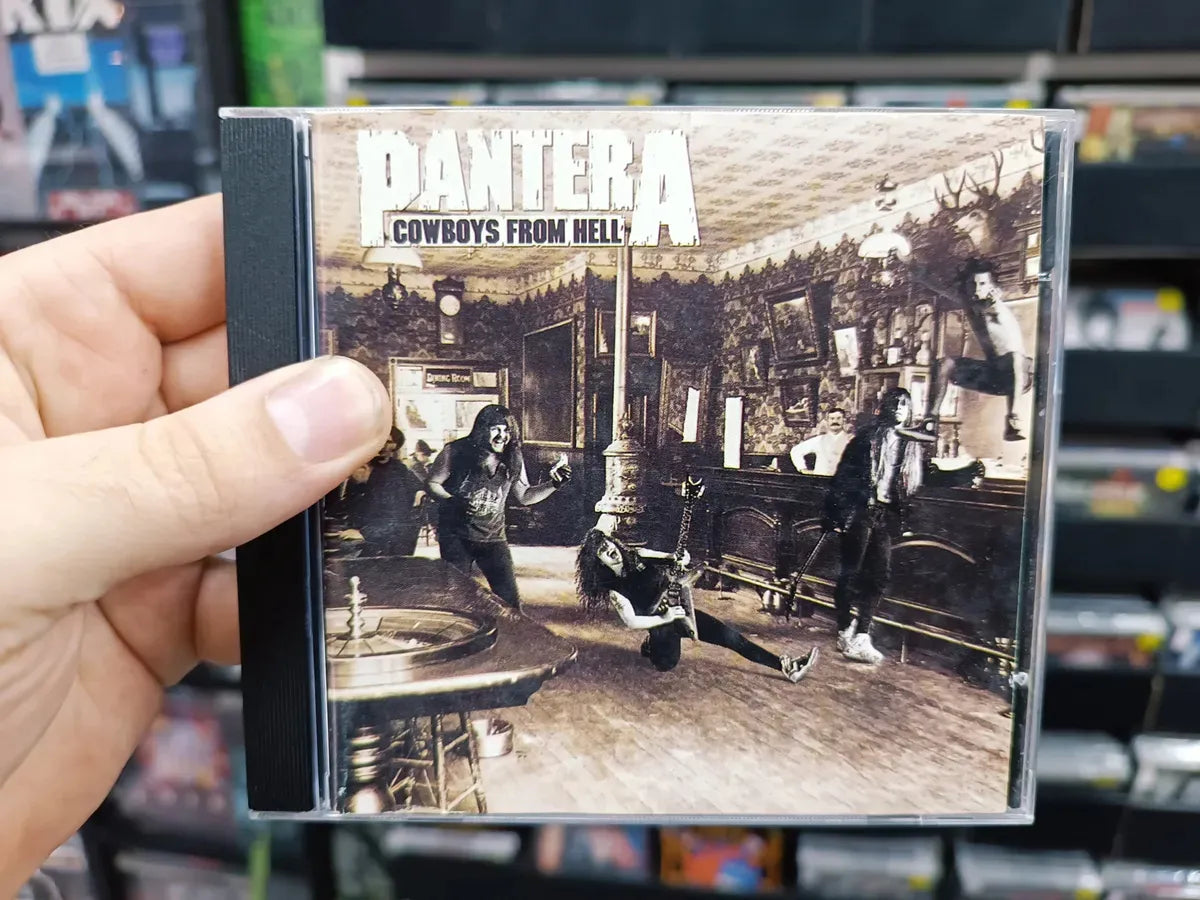 Cd Pantera - Cowboys From Hell * Nac - Usado - Leia Anuncio