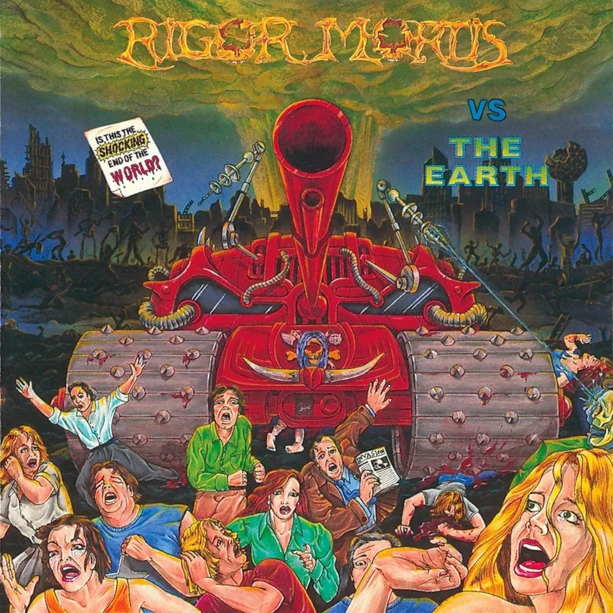 Cd Rigor Mortis-vs The Earth *thrash Metal 1991