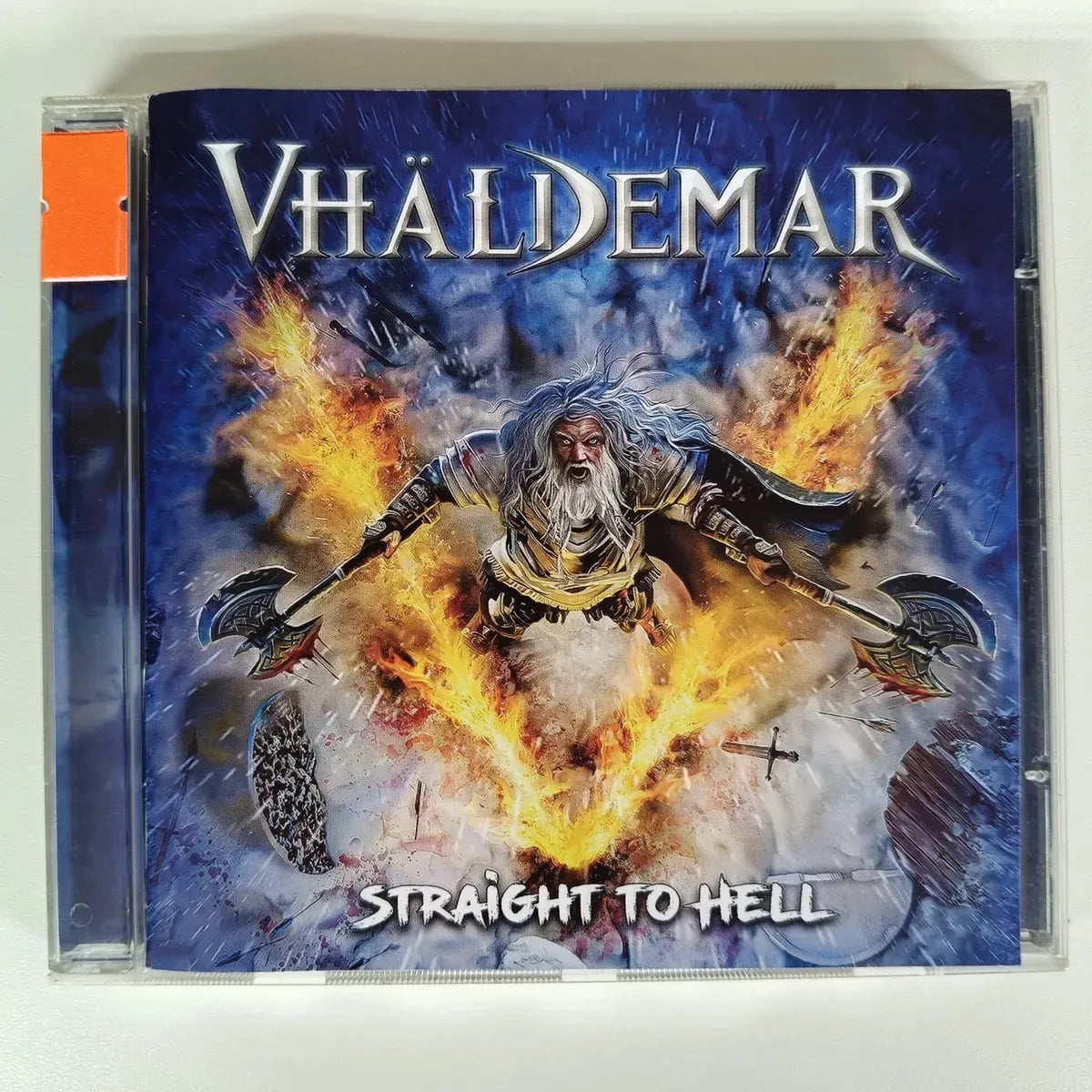 Cd Vhaldemar-straight To Hell*hammerfall Manowar Heavy Metal