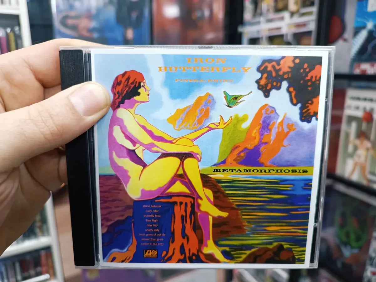 Cd Iron Butterfly, With Pinera & Rhino - Metamorphosis * Imp