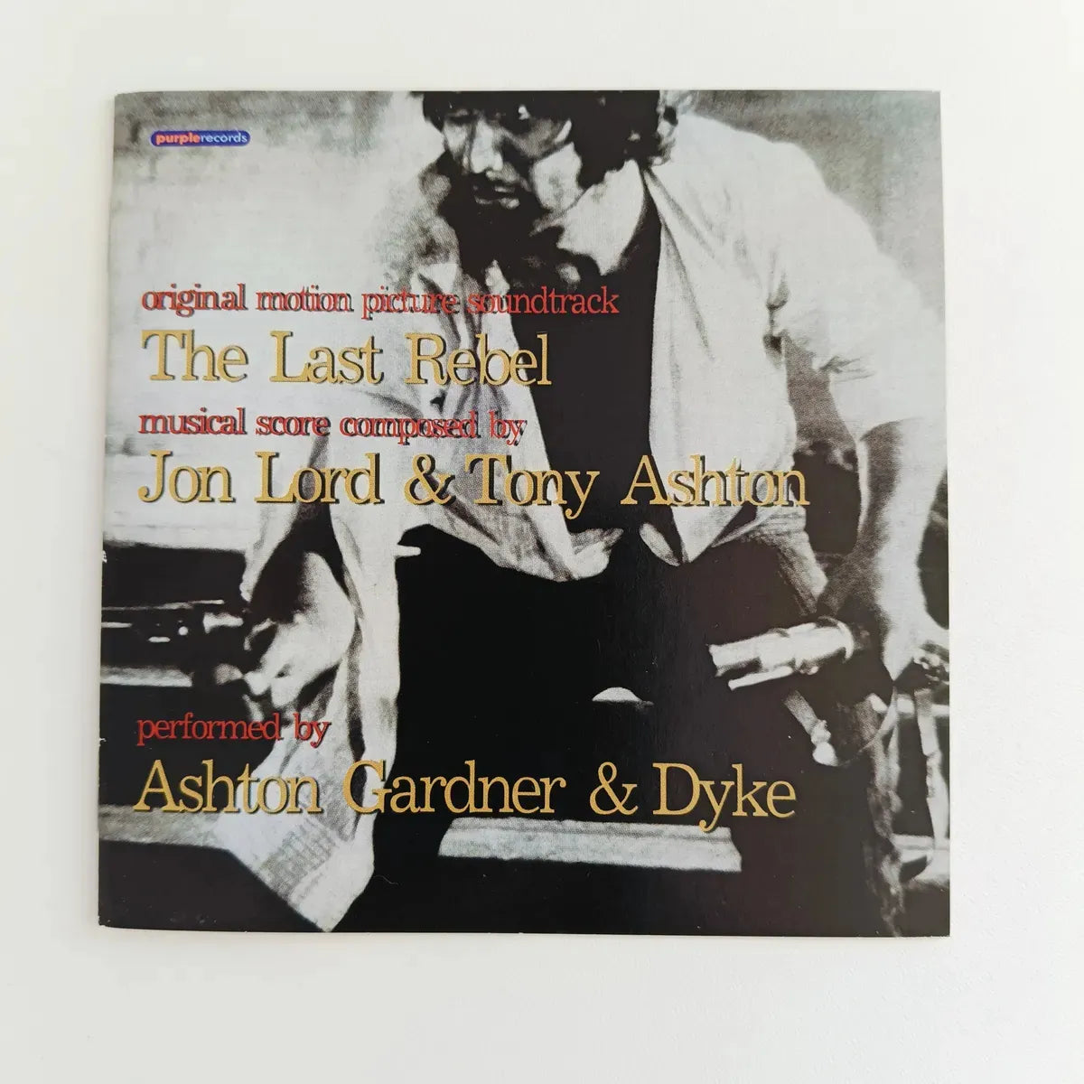 Ashton Lord *só Encarte Livreto E Contra Capa ( Sem Midia )