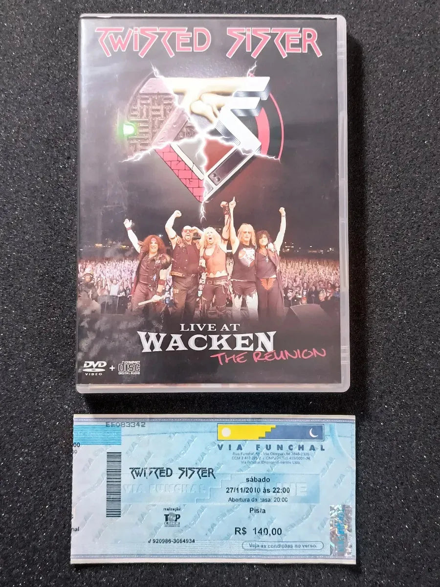 Dvd - Twisted Sister - Live At Wacken - The Reunion * Nac