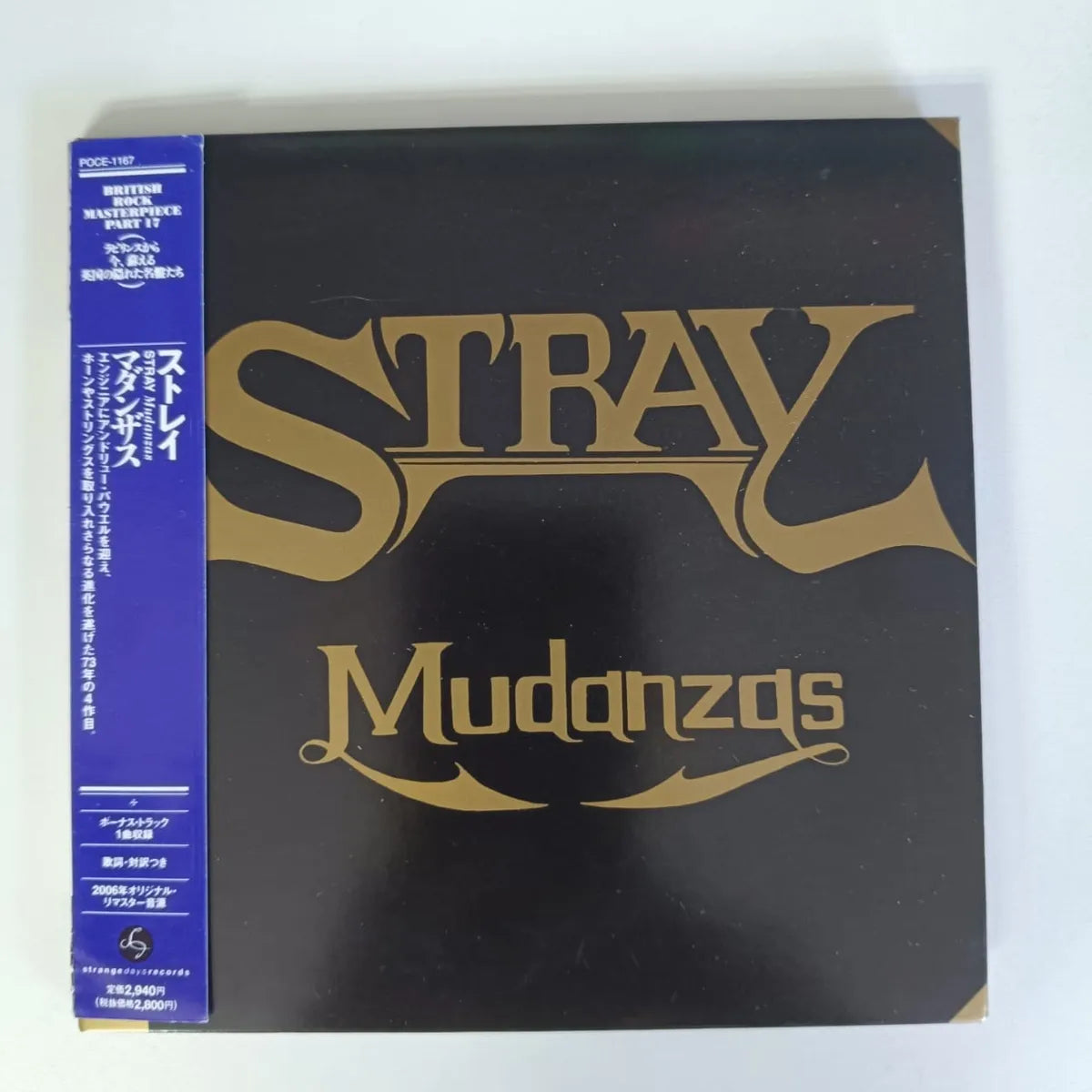 Cd Stray- Mudanzas Mini Vinil British Rock Masterpiece C/obi