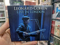 Cd Leonard Cohen - Live In London * Nac - Duplo - Usado
