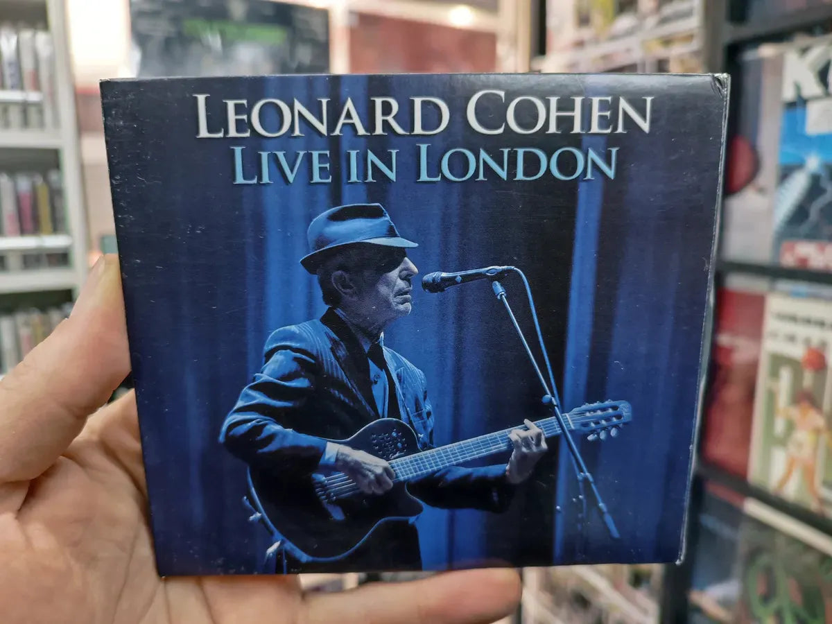 Cd Leonard Cohen - Live In London * Nac - Duplo - Usado