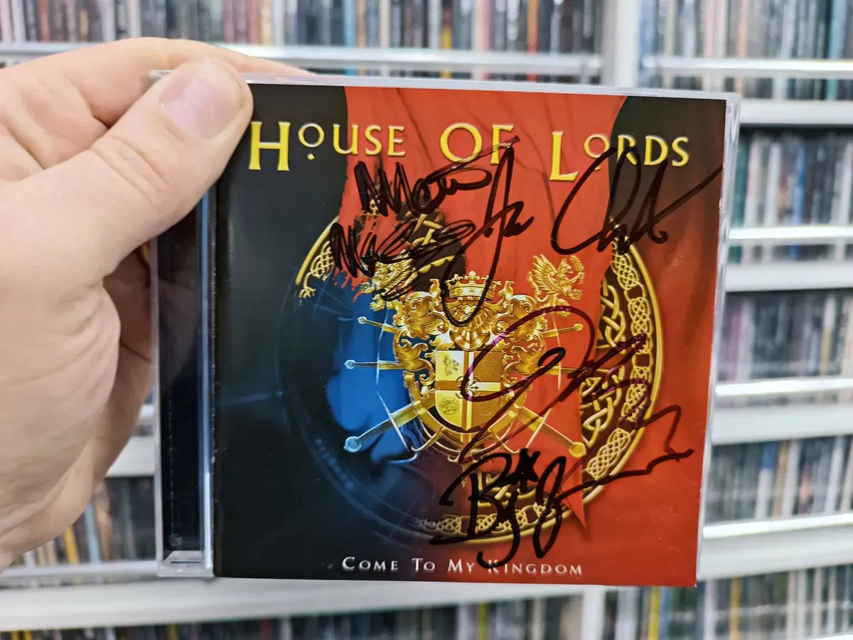 Cd House Of Lords - Come To My Kingdom * Germ - Autografádo