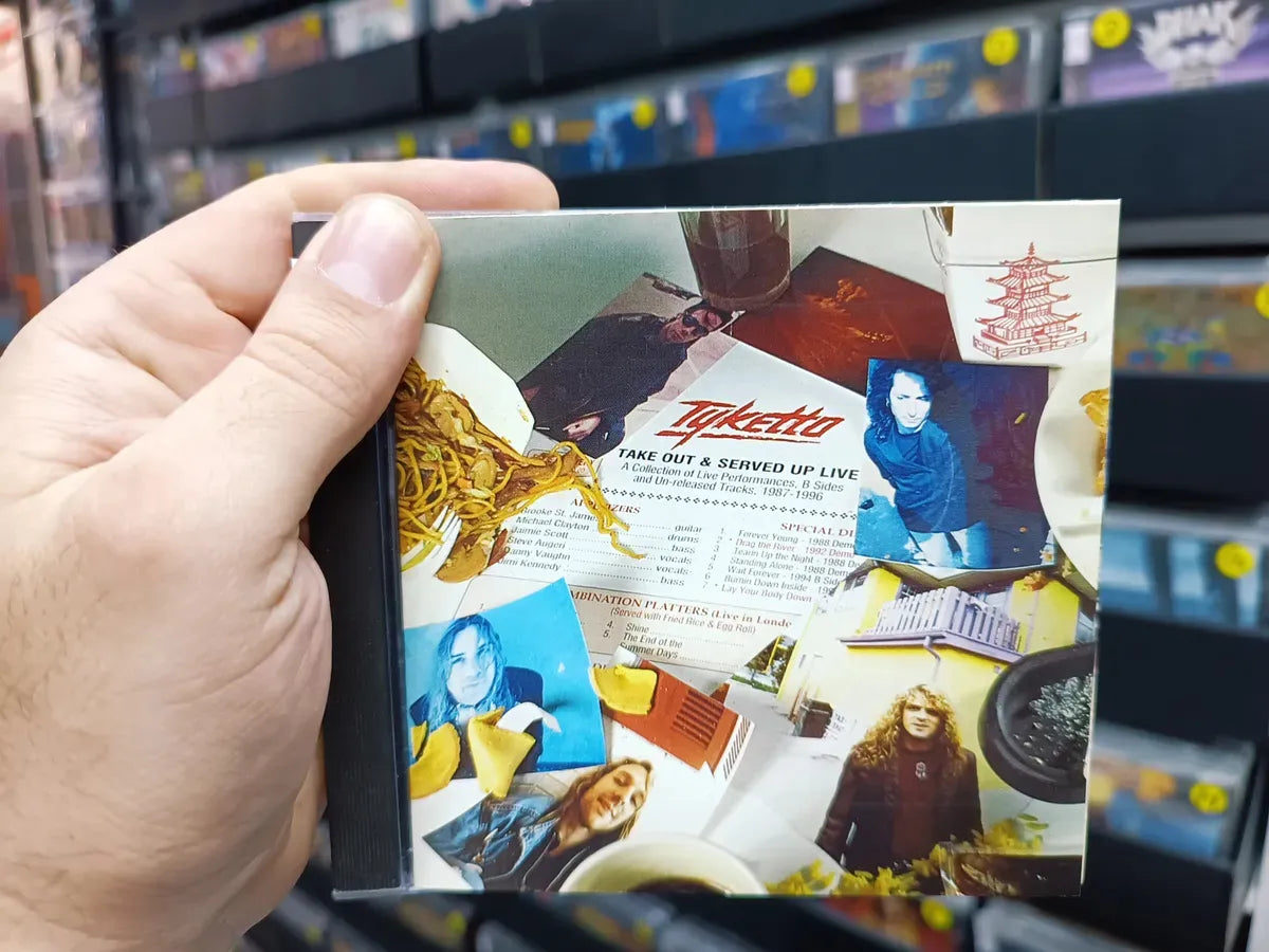 Cd Tyketto - Take Out & Served Up Live * England - 1996