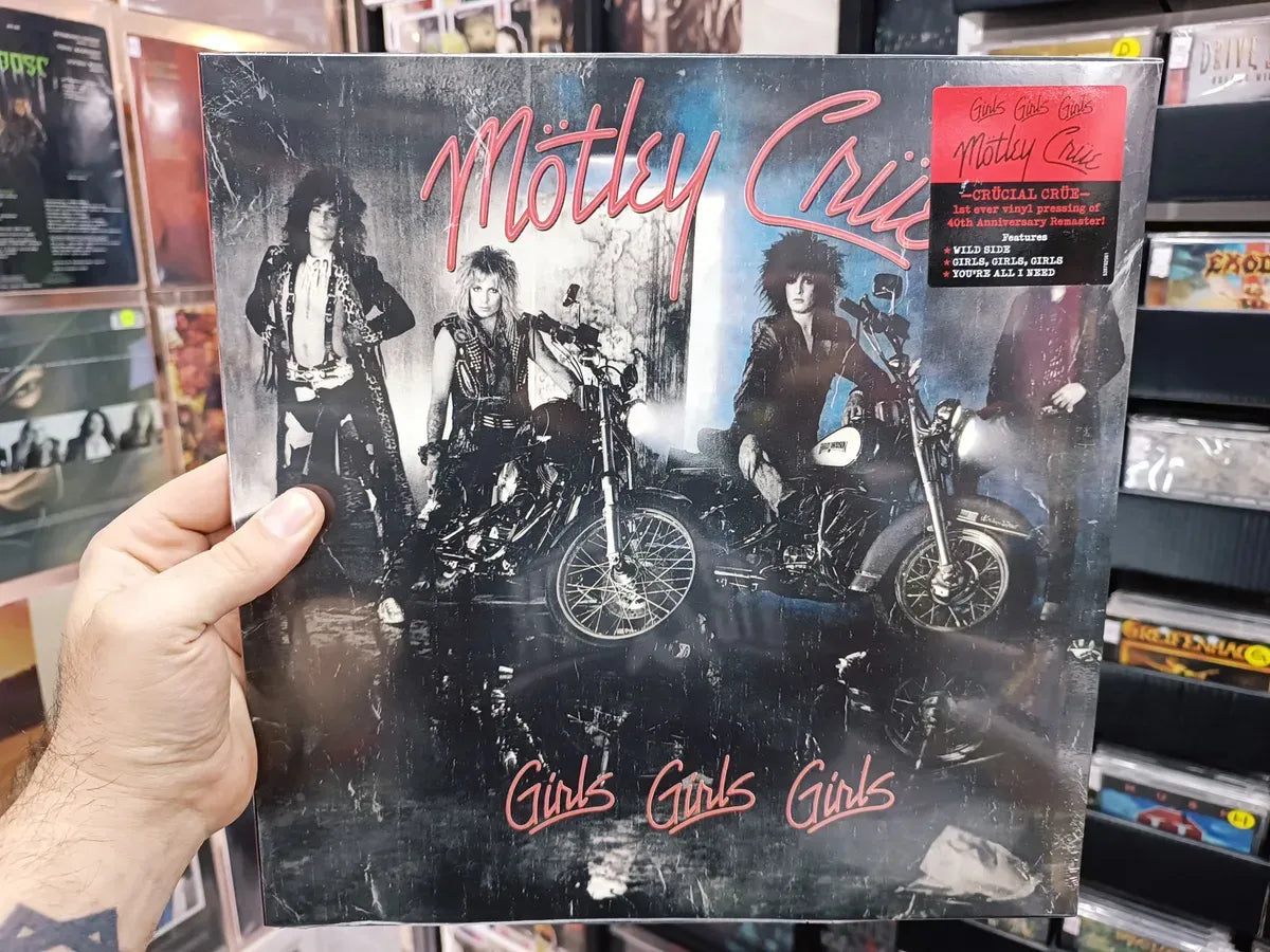 Lp Motley Crue - Girls, Girls, Girls * Us - 40th - Sealed