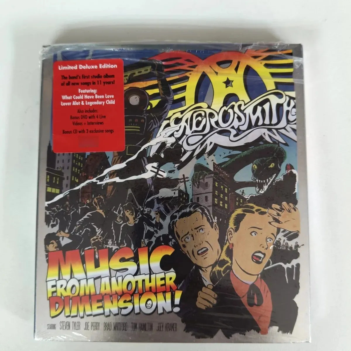 Cd Aerosmith-music From Another Dimension!(2 Cds+dvd)digibok