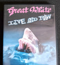 Dvd - Great White - Live & Raw * Us - Hard Rock - 2007