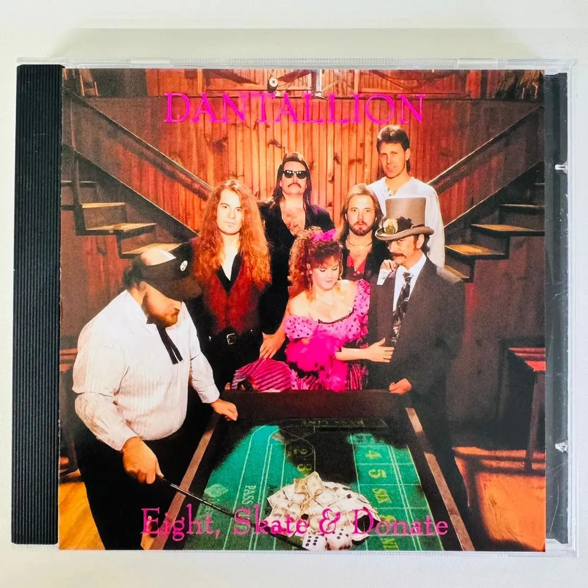 Cd Dantallion-eight Skate And Donate *hard Rock
