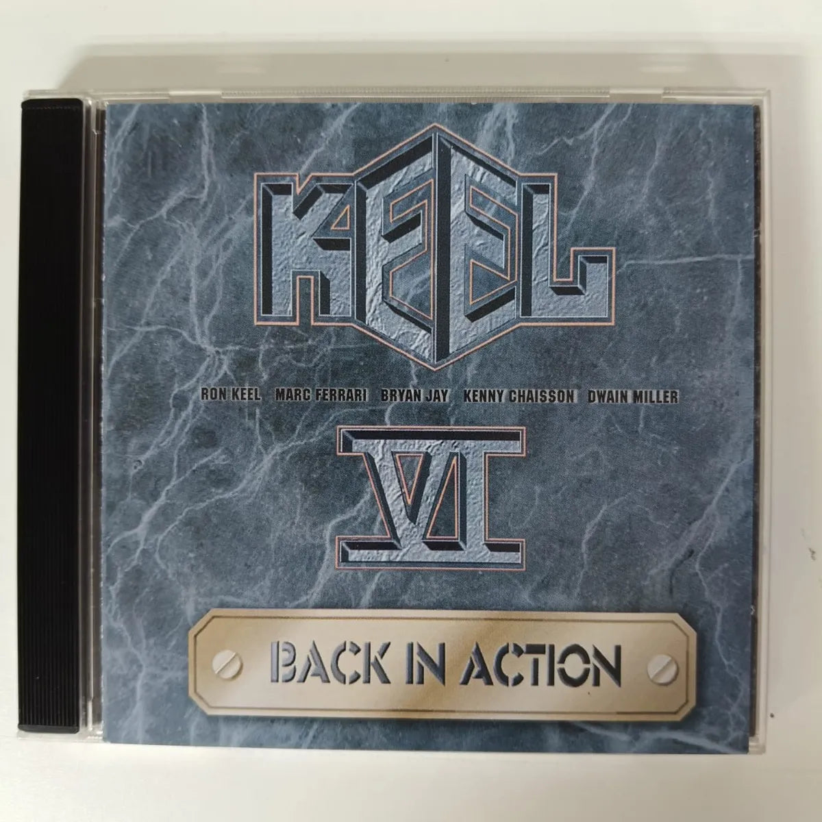 Cd Keel - Vi Back In Action Ron Keel Hard 1998 Cd Importado