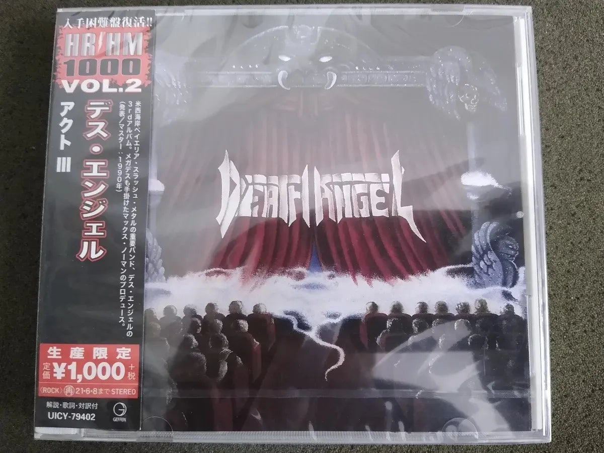 Cd - Death Angel - Act Iii Japonês C/obi - Trash Metal