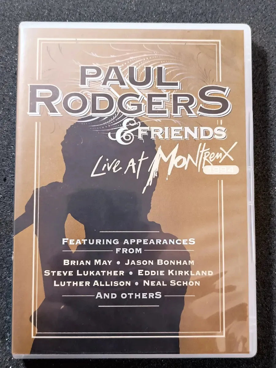 Dvd -  Paul Rodgers & Friends - Montreux 1994 * Nac - 2011