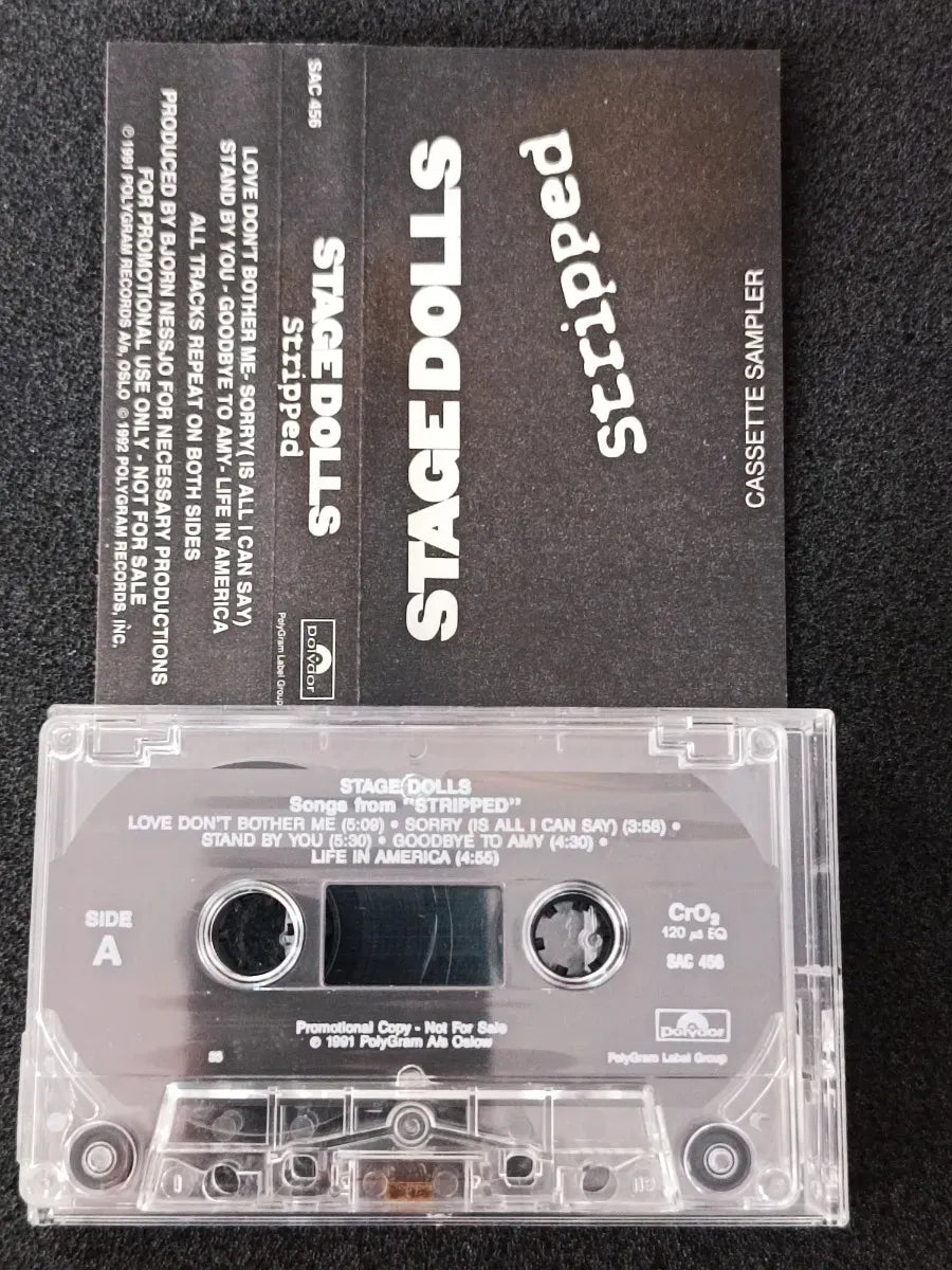 K7 - Stage Dolls - Stripped * Us - Classic / Aor - 1991