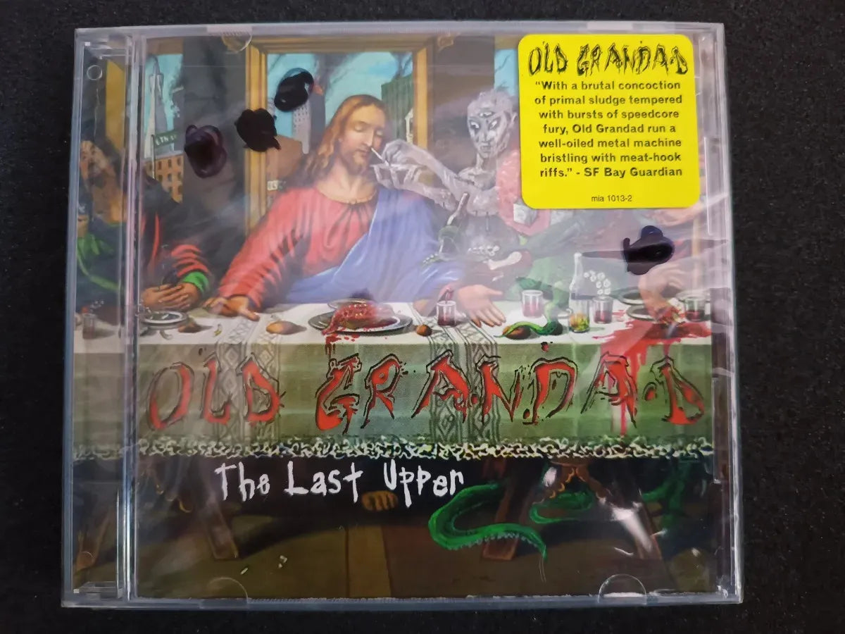 Cd - Old Grandad - The Last Upper * Us - Black Metal - 1999