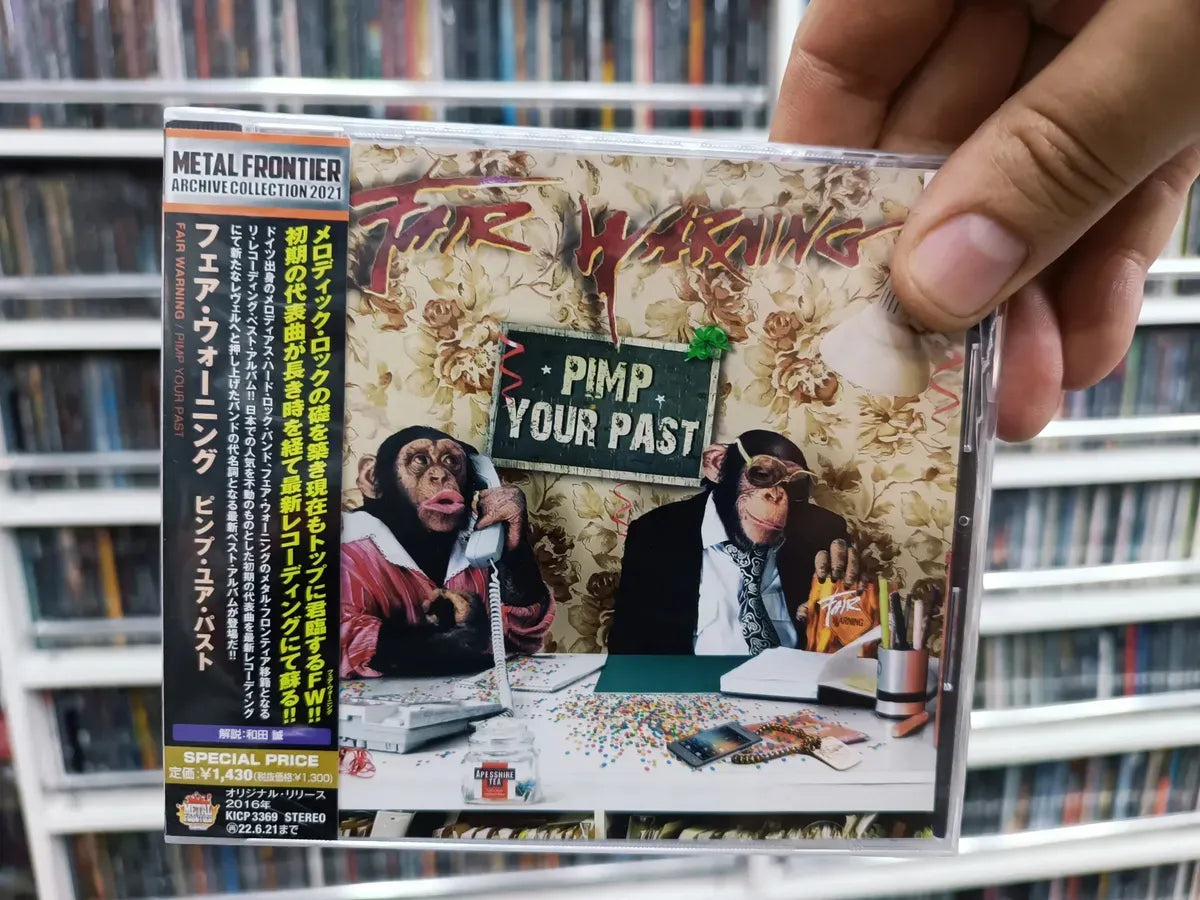 Cd Fair Warning - Pimp Your Past * Jap C/obi - Sealed