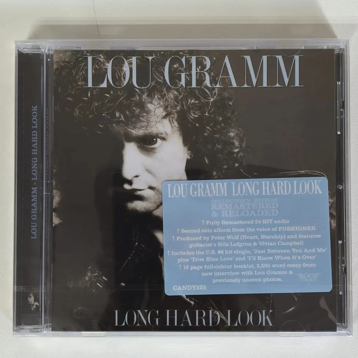Cd Lou Gramm-long Hard Look *rock Candy Remaster Foreigner