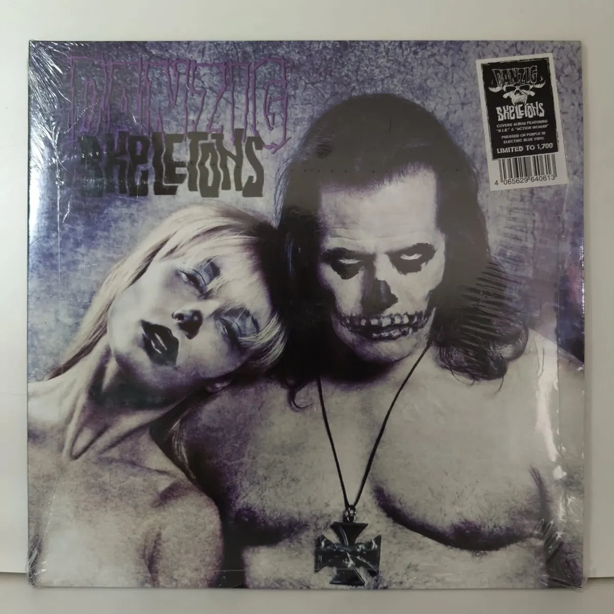 Lp Danzig - Skeletons Purple Blue Vinyl Limited To 1700 Imp