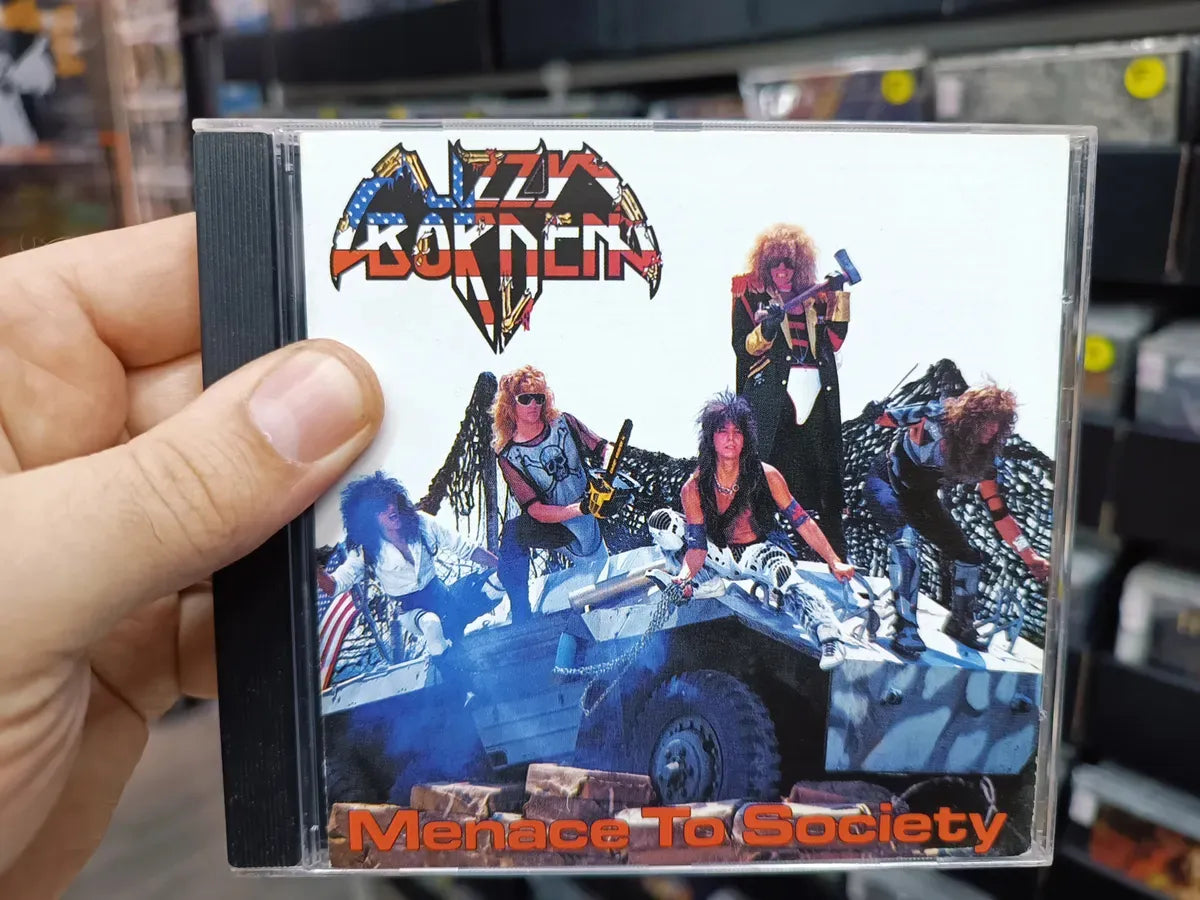Cd Lizzy Borden - Menace To Society * Imp Heavy Metal Usado