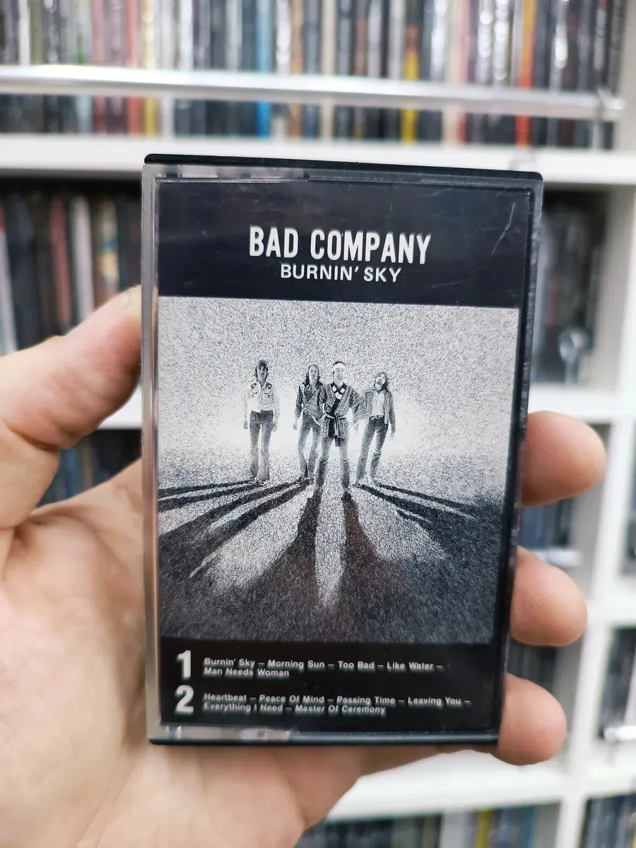 K7 Bad Company - Burnin' Sky * Us - Hard Rock - 1976