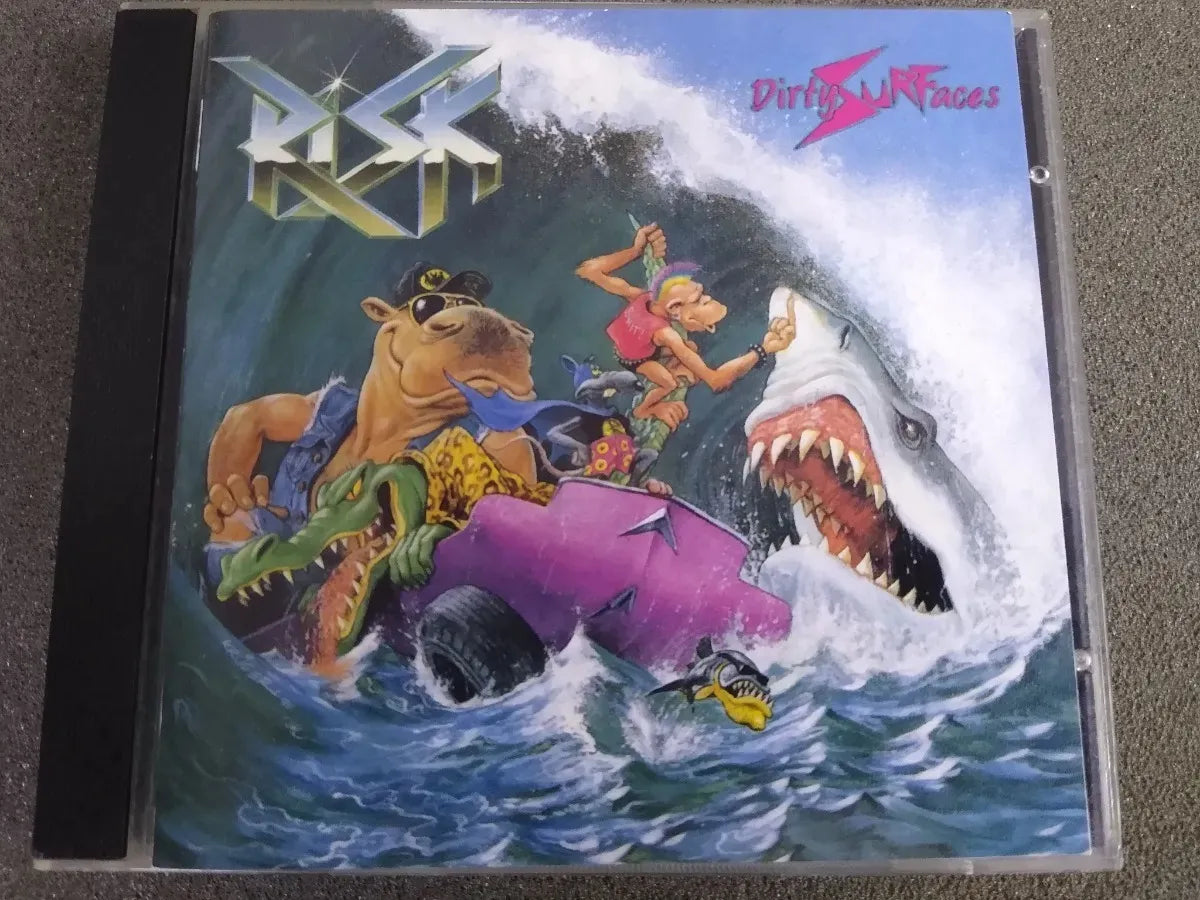 Cd - Risk - Dirty Surfaces * Imp - Thrash/heavy Metal 1990