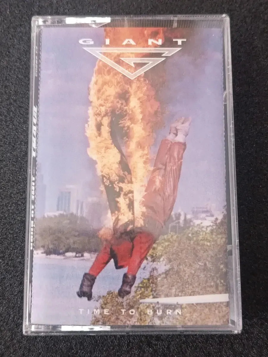 K7 Cassete - Giant - Time To Burn * Us - Hard Rock - 1992
