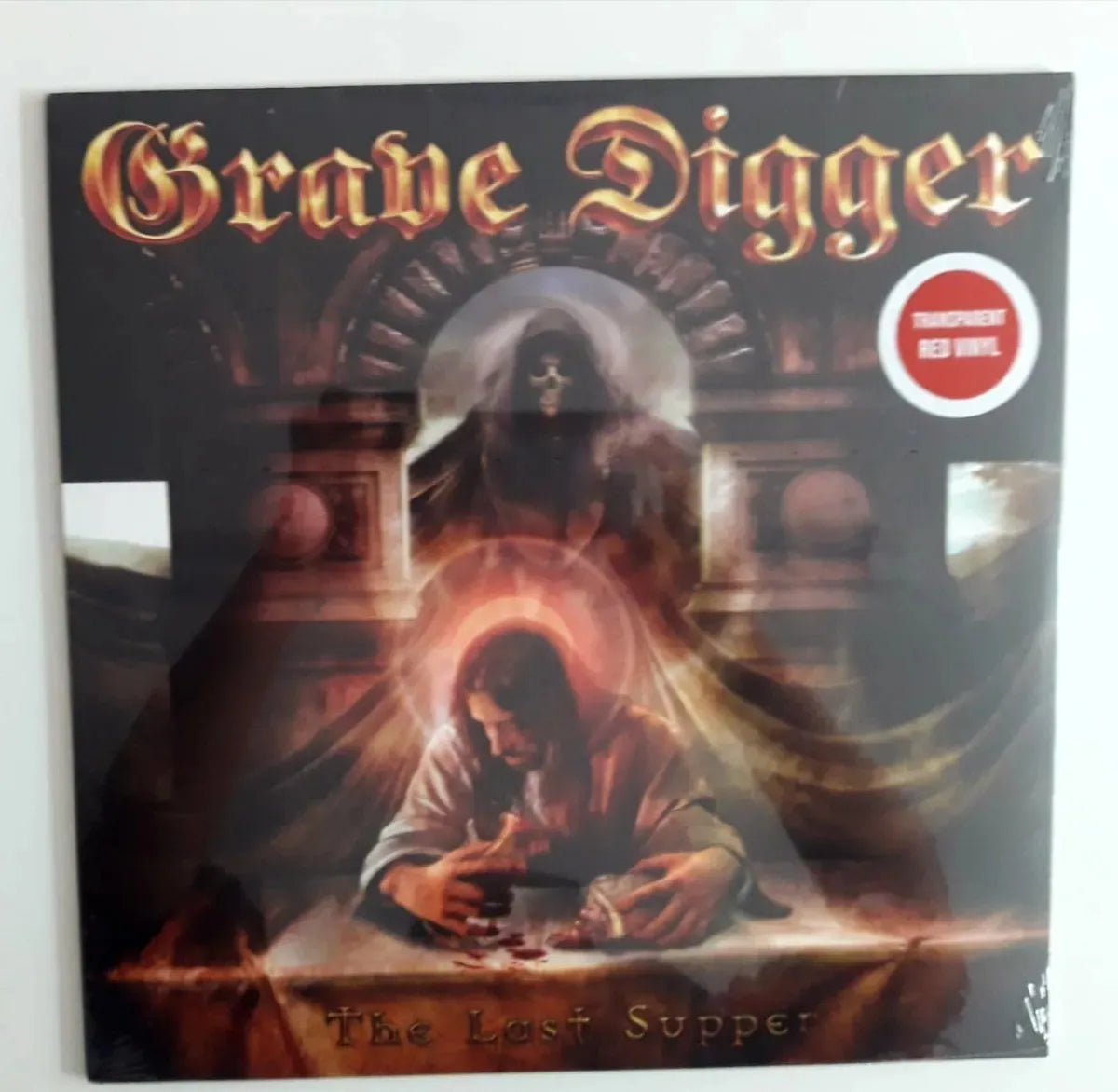 Lp Grave Digger - The Last Supper (transparent Red Vinyl)