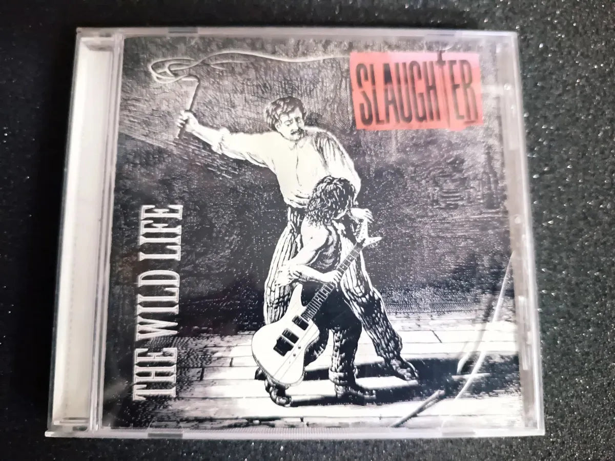 Cd - Slaughter - The Wild Life * Us - Hard Rock - 1992 Usado