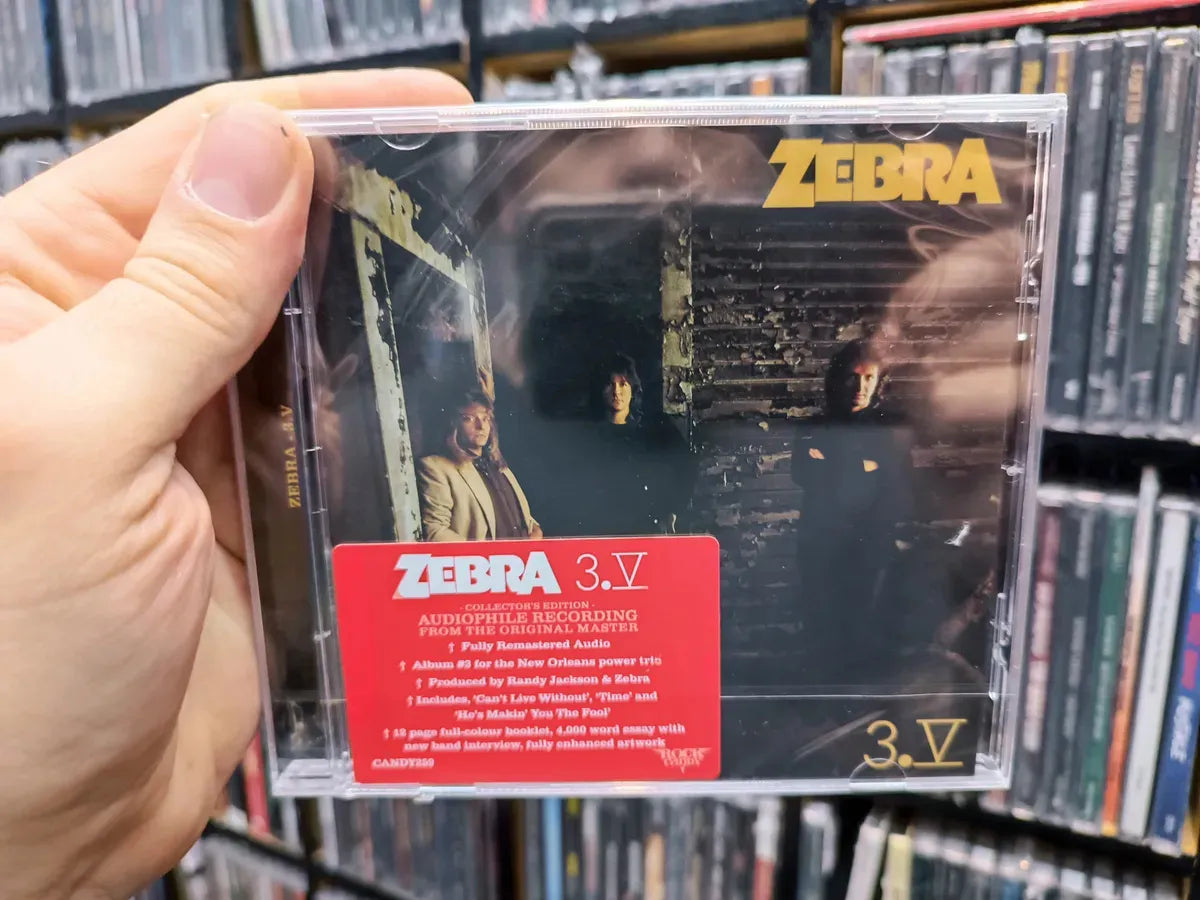 Cd Zebra - 3.v * Eu - Hard Rock - Remastered - Rock Candy