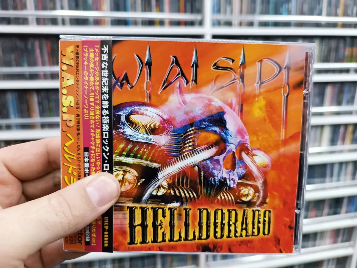 Cd Wasp - Helldorado * Jap C/obi/bonus - Grav Victor