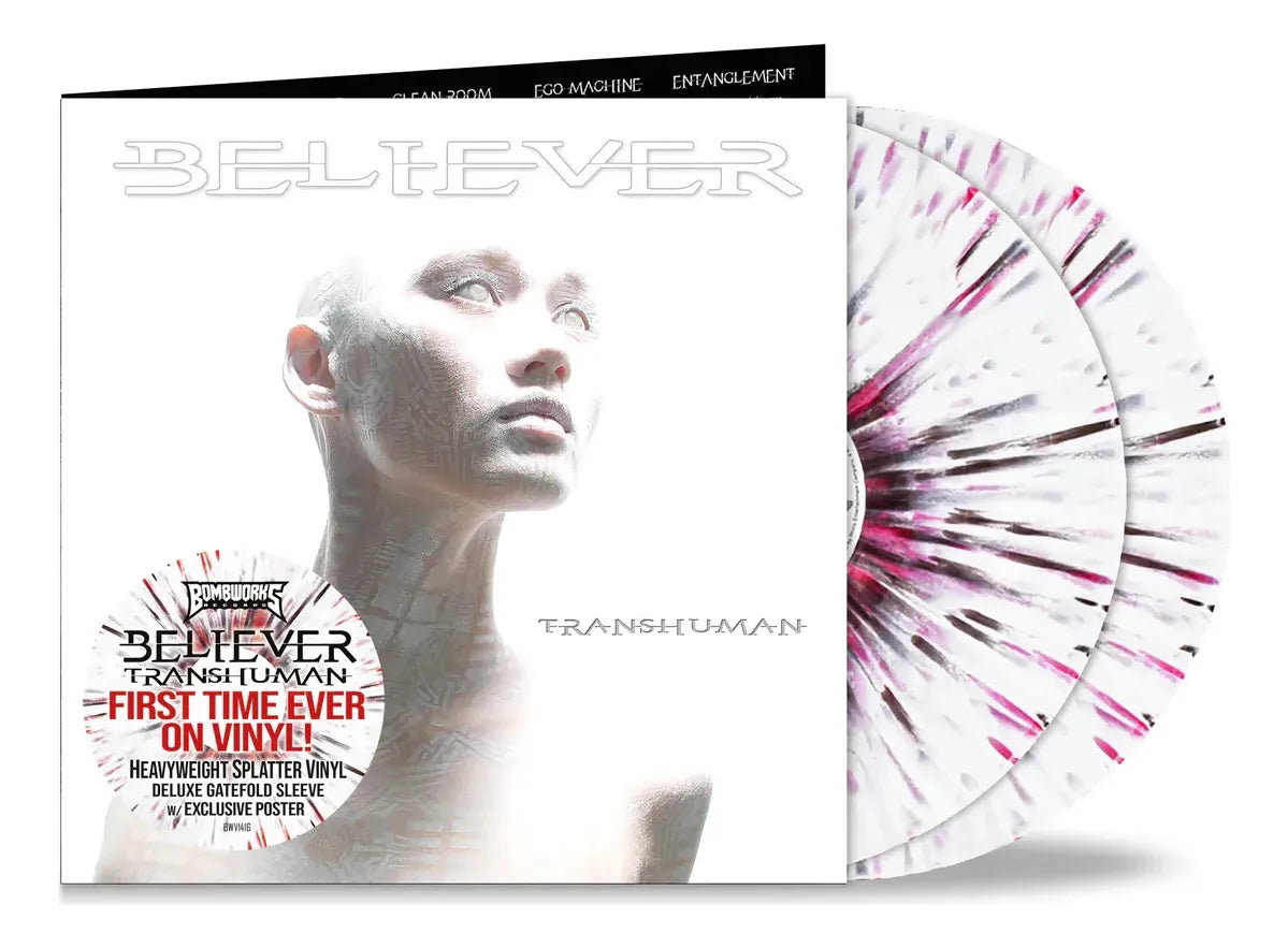 Lp Believer- Transhuman Deluxe Gatefold C/poster Splatter Dl