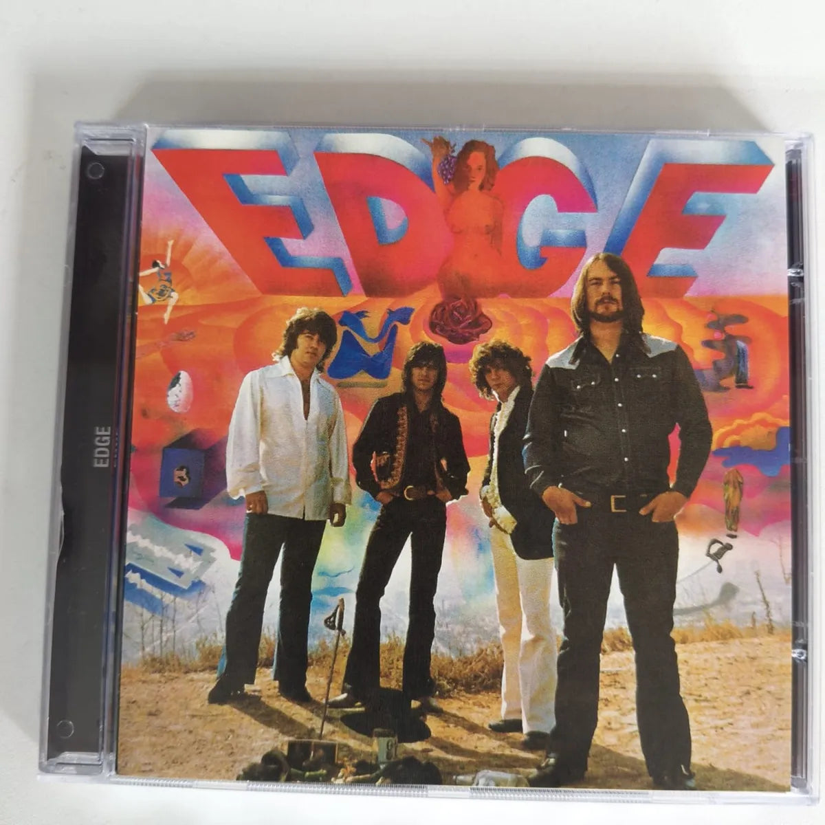 Cd Edge - Edge 1970 Hard 70 Psycho Rock Cd Importado