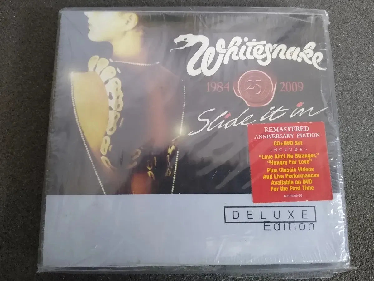 Cd - Whitesnake - Slide It In * Us - Dlx Edit Cd+dvd C/bonus