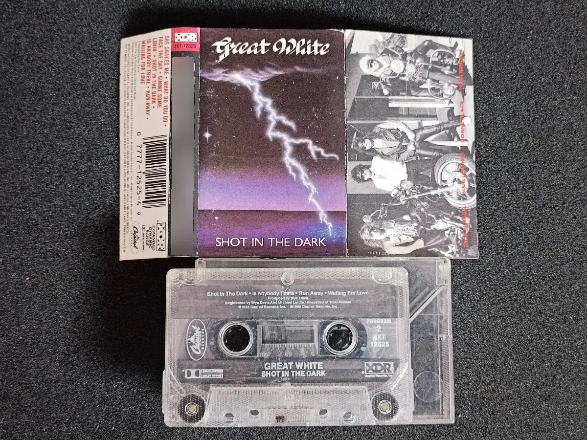 K7 - Great White - Shot In The Dark * Us - Hard Rock - 1986