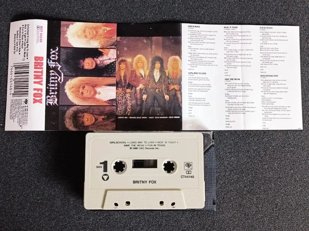 K7 - Britny Fox - Britny Fox * Us - Heavy Metal - 1988