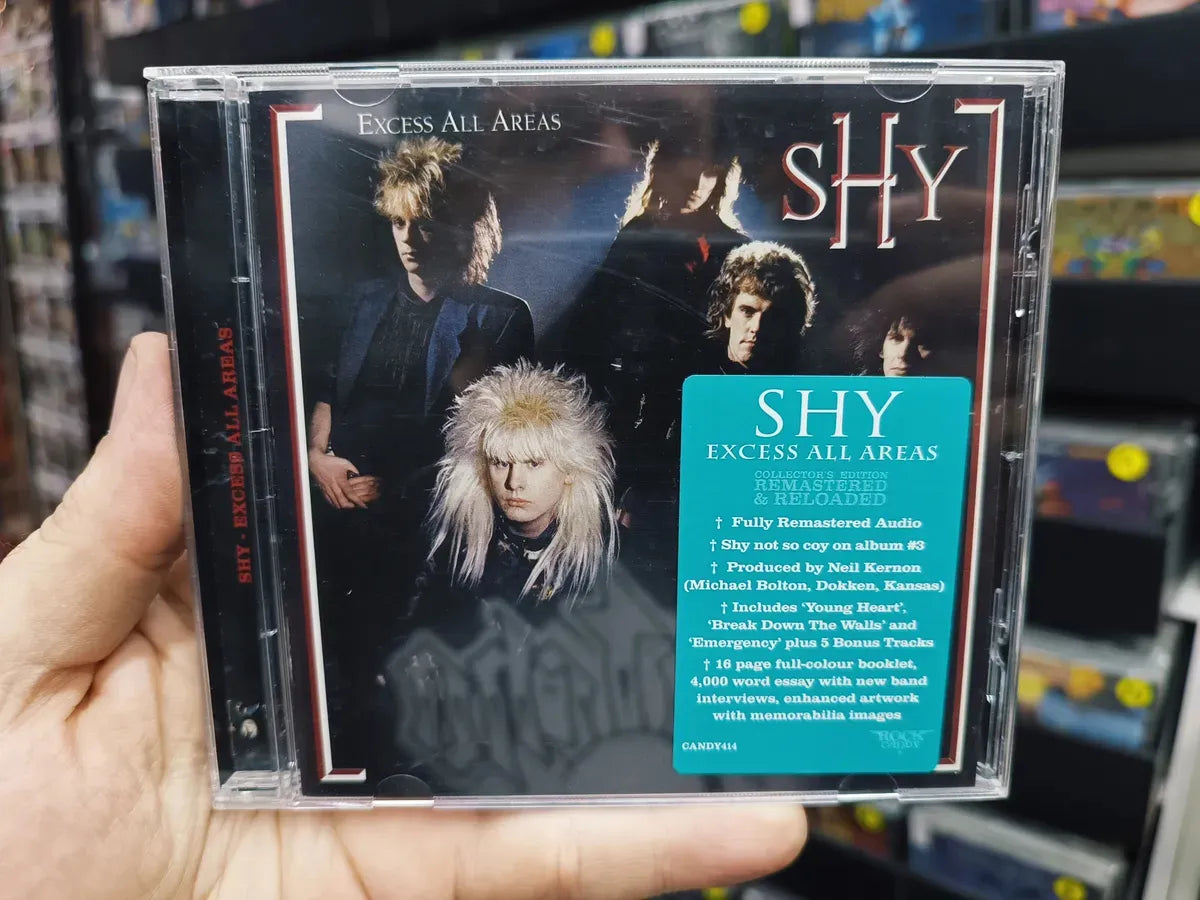 Cd Shy - Excess All Areas C/04 Bonus* Eu - Rock Candy - Hard