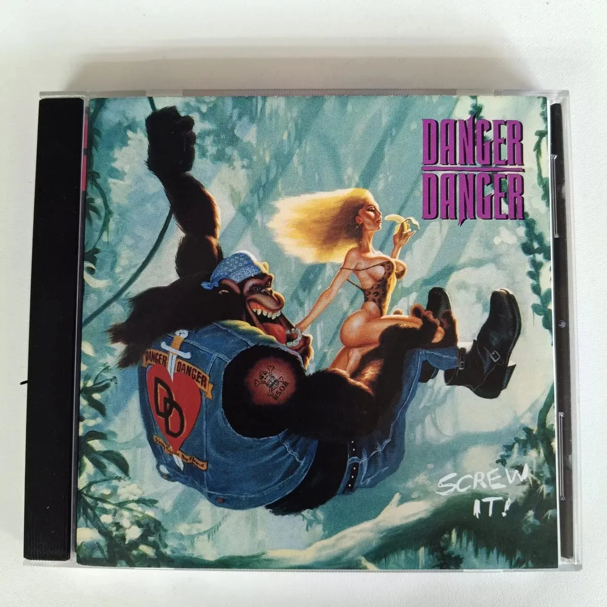 Cd Danger Danger - Screw It! Encarte Poster 1991 Importado