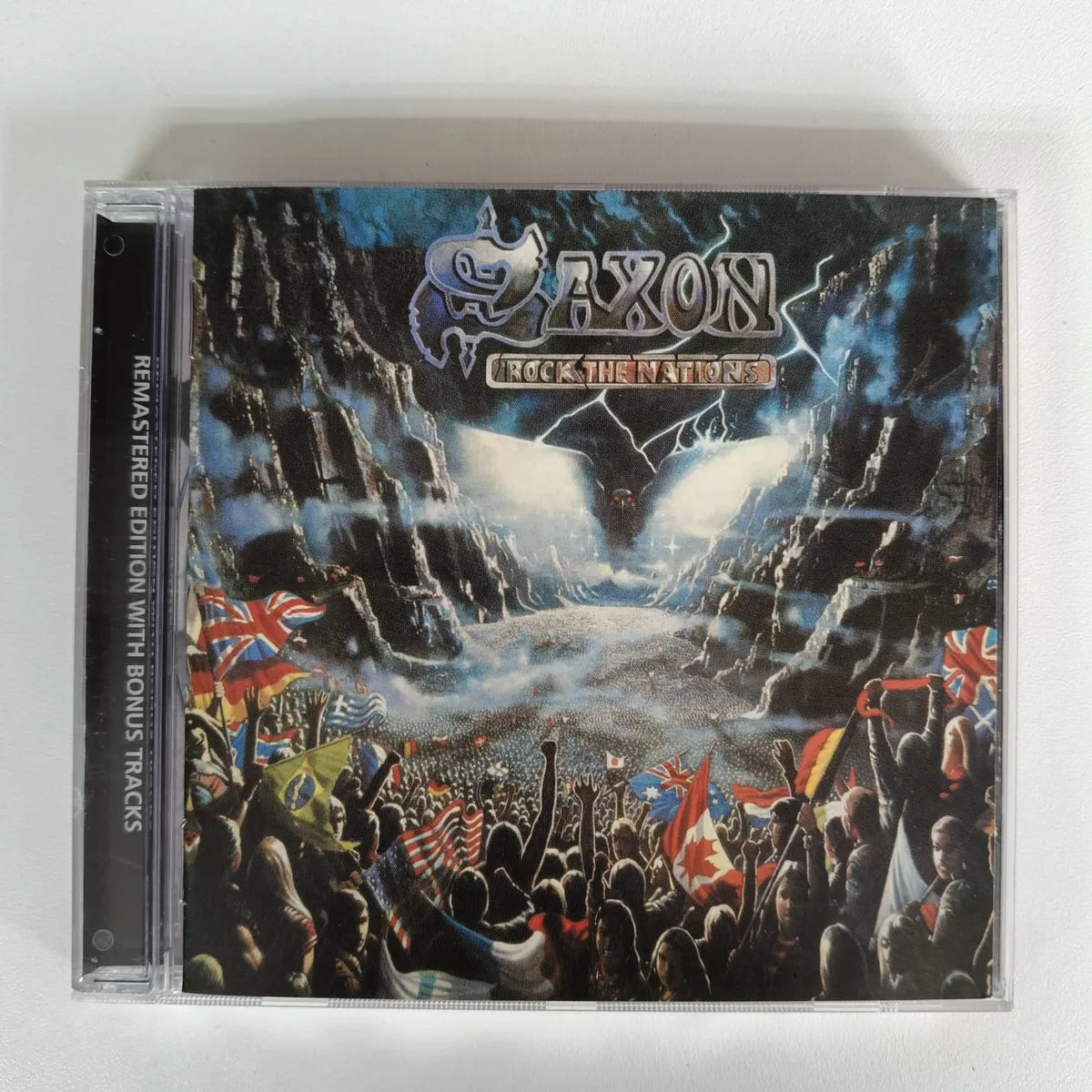 Cd Saxon - Rock The Nations C/08 Bonus Tracks Remaster Imp