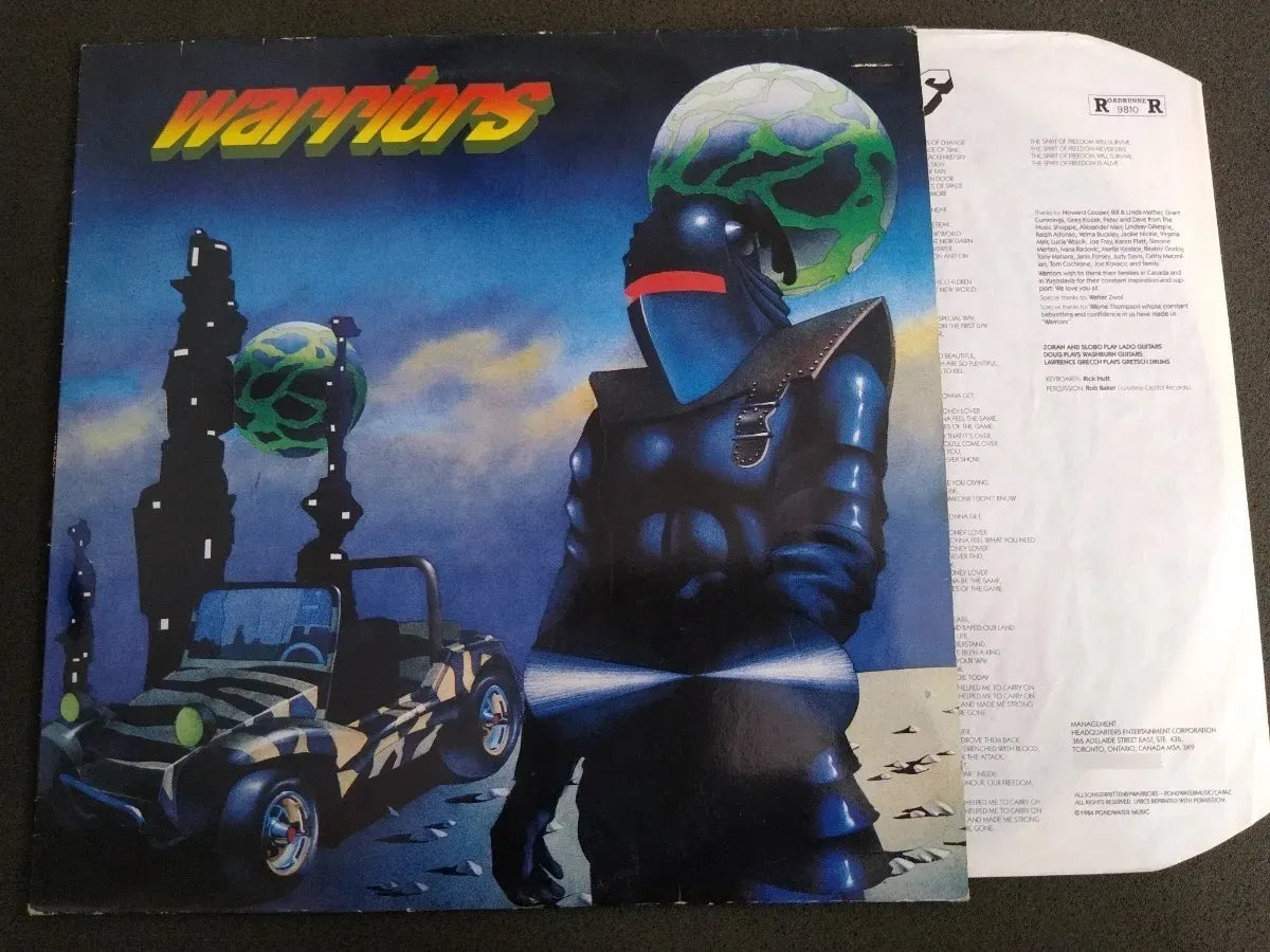 Lp - Warriors - Warriors * Eu - Heavy Metal - 1984