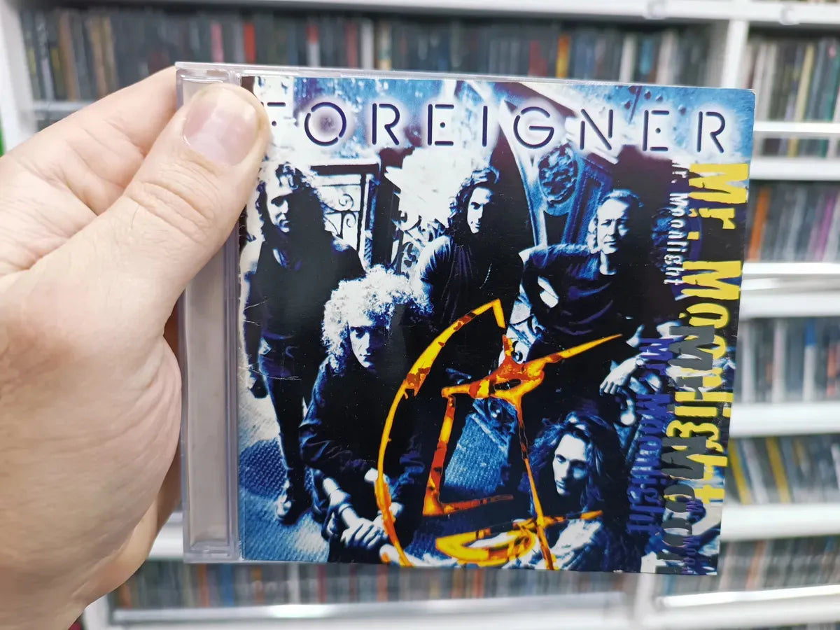 Cd Foreigner - Mr. Moonlight * Nac - Classic Hard Rock