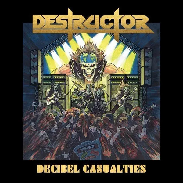 Cd Destructor-decibel Casualties *sealed - Trash/heavy - Imp