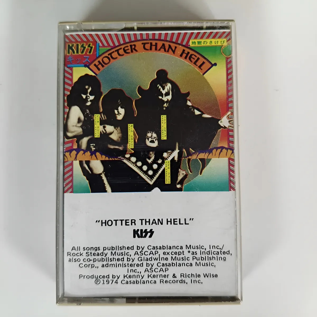 K7 Kiss - Hotter Than Hell Casablanca Polygram K7 Importado