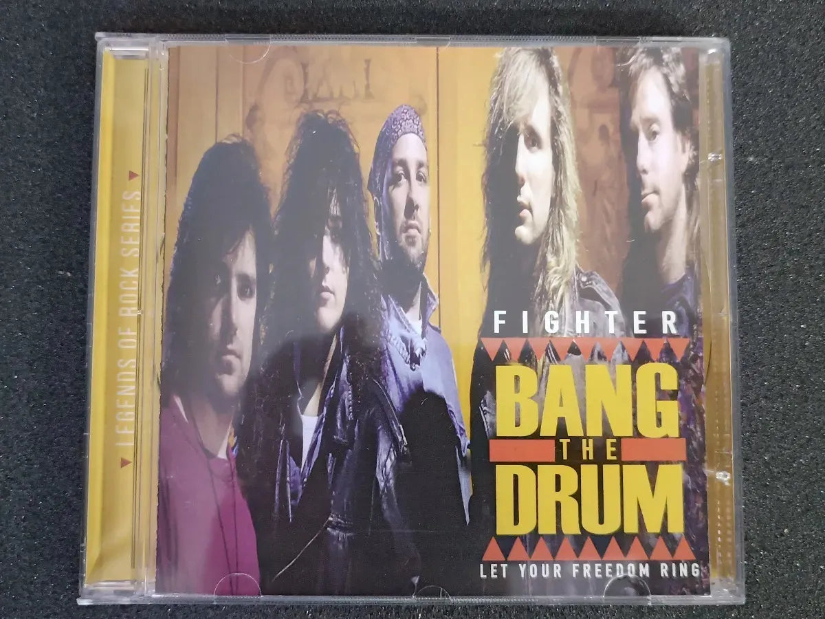 Cd - Fighter - Bang The Drum * Us - Hard Rock/arena - 2019